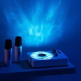 thumbnail image 4 of The Retro Speaker With Microphone Vintage Record Player With Adjustable Ambient Lights Turntable 4 Mode Wireless Playback Audio Speakers, 4 of 4