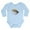 Sky Blue, variant on CafePress - Fly3 Body Suit - Long Sleeve Cotton Baby Bodysuit