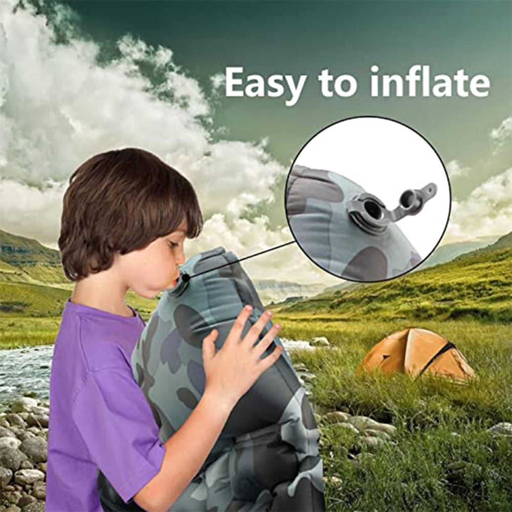Rongmo Inflatable Sleeping Mattress Self Inflating Camping Mat Inflatable Sleeping Mat Camouflage