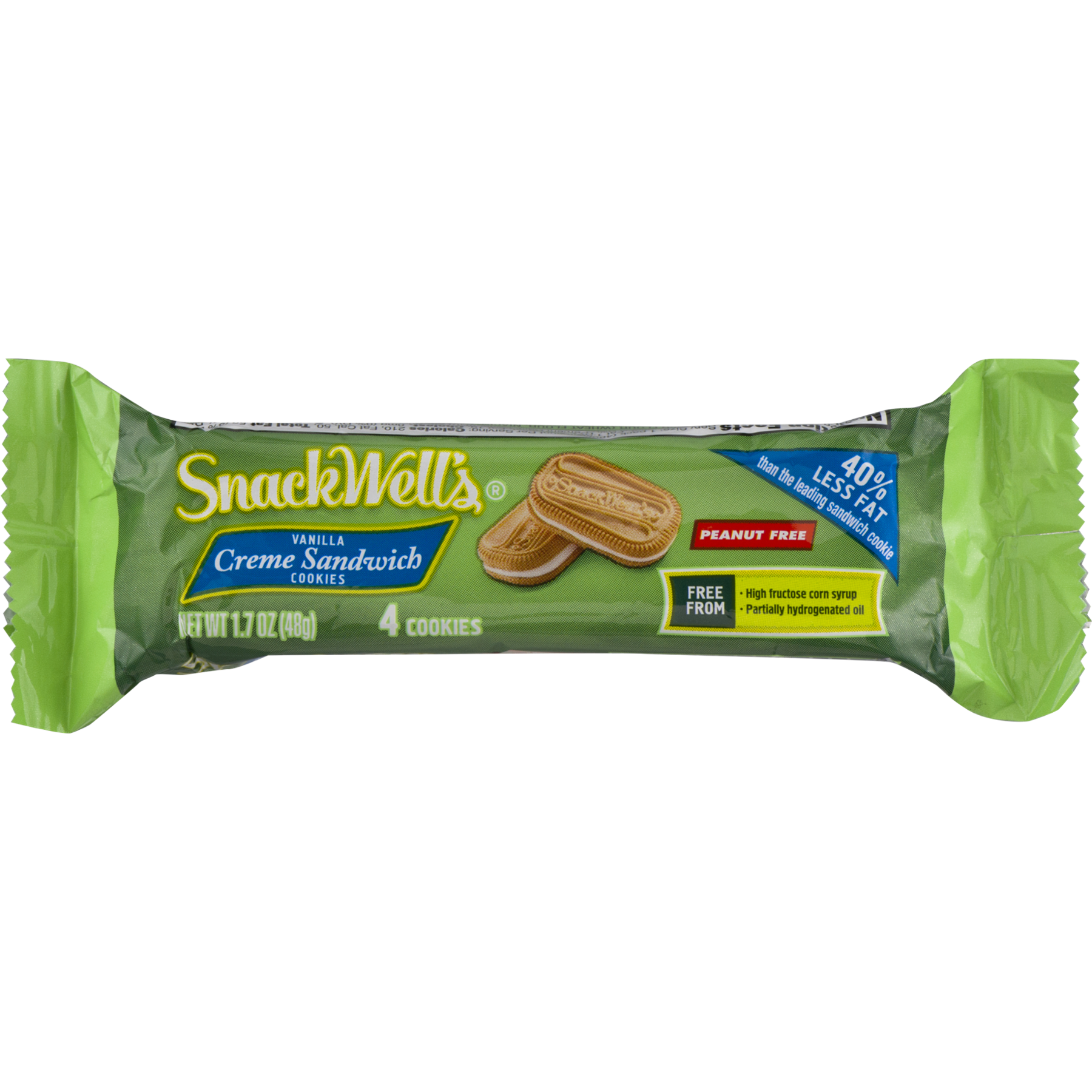 (Price/Case)Snackwell's 31007 Snackwells Vanilla Creme Sandwich Cookie Single Case 412Pc/Trays