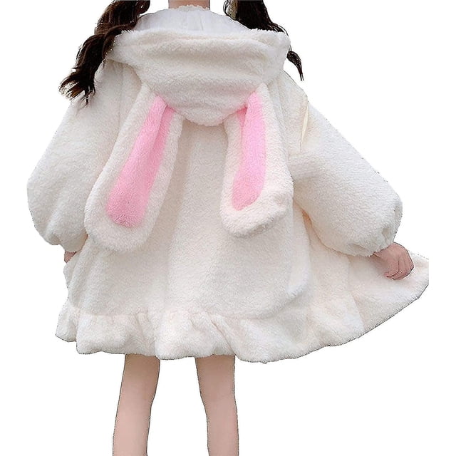 Sudadera con capucha YONGSHENG Oreja de conejo para mujeres