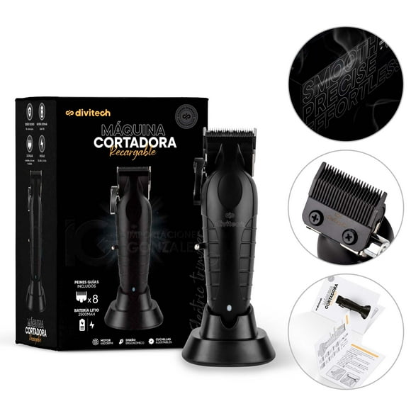 Máquina Para Cortar Pelo Profesional Divitech® Inalámbrica