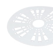 Unique Bargains 23.5cm Dia Plastic Semi Automatic Washing Machine Cap Cover White