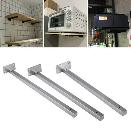 

XWQ Floating Bracket Well-Made Strong Bearing T-shaped Wall Mounted Shelf Support for Farmhouse