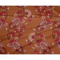 thumbnail image 4 of oneOone Polyester Lycra Fabric Leaves|Floral & Paisley Block Printed Fabric 1 Yard 56 Inch Wide, 4 of 4