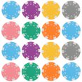 thumbnail image 3 of MLINS 28pcs Poker Game Chips Plastic Props Small Round Accessories, 3 of 8