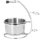 thumbnail image 3 of Juego de cuencos de soporte para afeitar, soporte para brochas de afeitar, taza para afeitar, soporte para afeitar de acero inoxidable, cuenco para jabón de afeitar LHCER  Descripción de la referencia, 3 of 8
