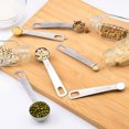 thumbnail image 2 of Kearding Juego de cucharas medidoras de utensilios de cocina, 6 uds., cucharadita, café, azúcar, cuchara para hornear pasteles, tazas medidoras, Herramientas y accesorios para hornear Kearding HA2292-00B, 2 of 6
