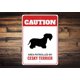 thumbnail image 1 of Letrero de Cesky Terrier, dueño de Cesky Terrier, regalo de Cesky Terrier, letrero para puerta de perro, letreros de raza de perro, letrero de precaución para perro, letrero de metal para perro, 1 of 4