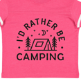 thumbnail image 4 of Inktastic I'd Rather Be Camping Boys or Girls Toddler T-Shirt, 4 of 5