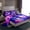 Purple, variant on Manfei Cartoon Animal Axolotl Full Size Sheets,Dreamy Planet Stars Bed Sheets,Kawaii Pink Salamander Sheet Sets,For Teens,Microfiber Bedroom Decor,4pcs