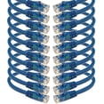 thumbnail image 2 of Cable de red Ethernet Patch Cat5e ImbaPrice 10' paquete de 10 azul, 2 of 2
