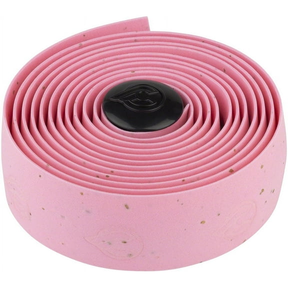 Cinelli Cork Ribbon Handlebar Tape Pink W/ Cinelli Logo Includes Handlebar Plugs