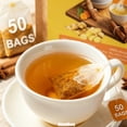 thumbnail image 5 of RitualBoxy Turmeric Ginger Cinnamon Tea Bags 50 Packs – Herbal Tea Bags– Turmeric, Ginger, Cinnamon Herbal Tea – Anti-Inflammatory Support, No Artificial Additives, 5 of 7