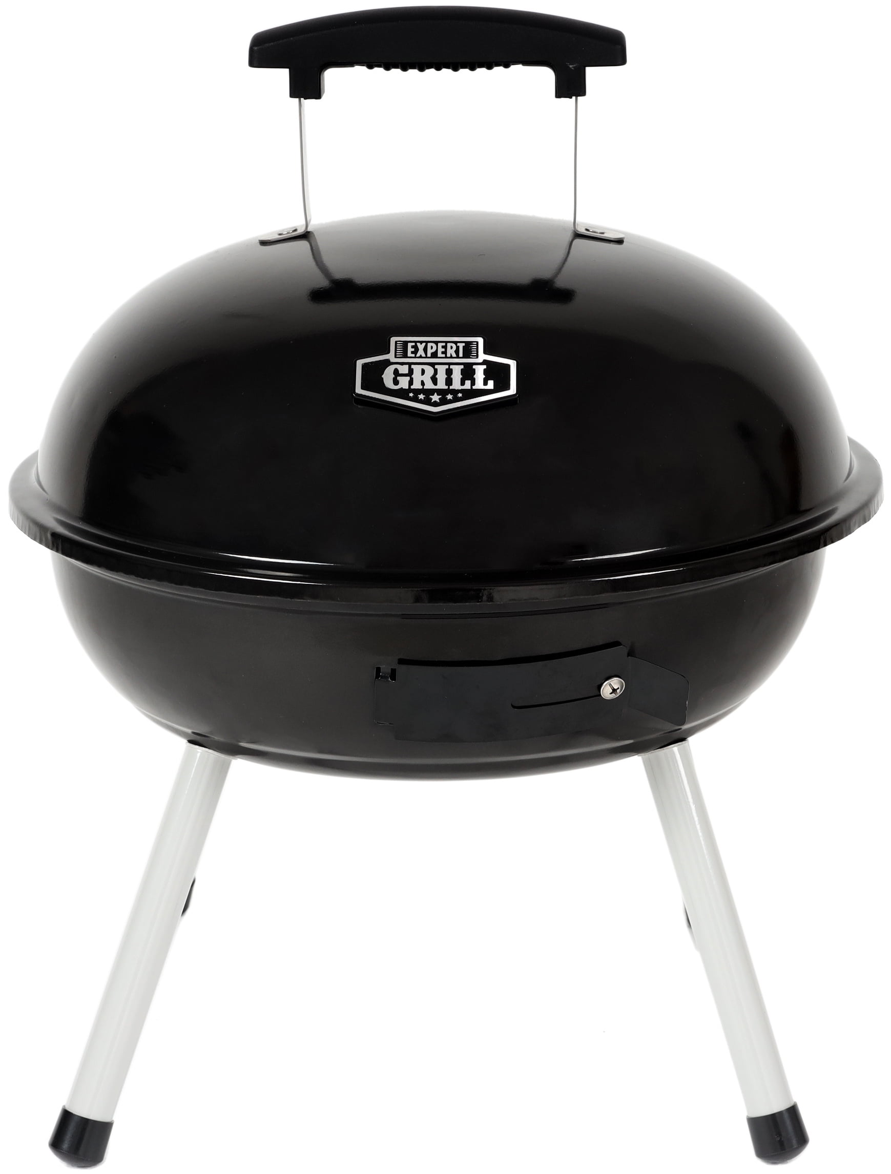 Expert Grill 14.5'' Portable Charcoal Grill, Black - Walmart.com