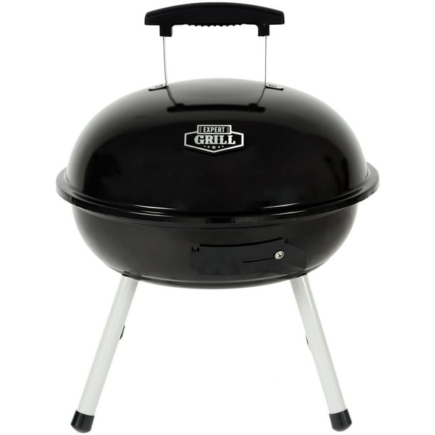 Expert Grill 14.5'' Portable Charcoal Grill, Black