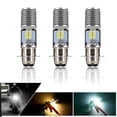 thumbnail image 2 of 1Pcs H4 LED BA20D P15D Headlight 2835 12SMD 6000K White Hi-Lo Lamp Motor Scooter Running Fog Light, 2 of 8
