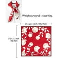 thumbnail image 3 of Hair Bandanas Scarf For Women Lightweight Fashion Neck Silk Satin Head Scarves For Sleeping Handbags Scarf, 3 of 5