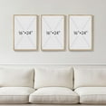 thumbnail image 3 of Neutral Singg Wall Art for Living Room, 3 Piece Modern Canvas Prints Paintings Artwork for Walls-Tan Beige Brown Minimalist Pictures for Living Room Hallway Bedroom Wall Decor, 3 of 6