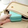 thumbnail image 5 of Travel Velvet Jewelry Box Small Portable Storage Box Mini Girl Ring Gift Box, 5 of 5