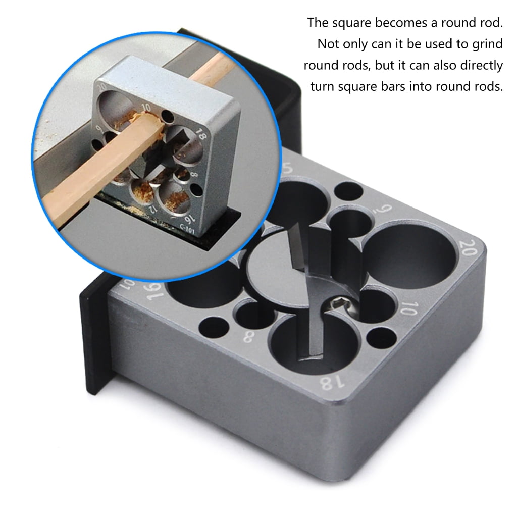 Adjustable Wooden Dowel Maker Jig Tool Kit For Precise Drilling With 8 Hole Size