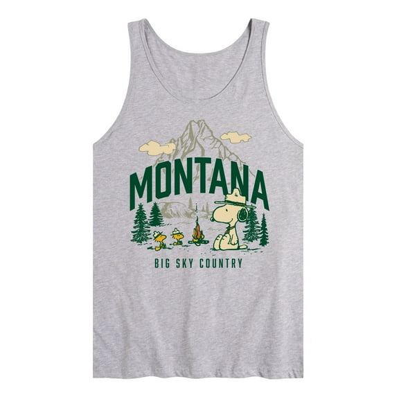 Peanuts - Beagle Scouts Montana - Men's Jersey Tank Top