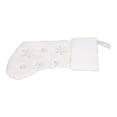 thumbnail image 4 of Christmas Stocking 42cm Spacious Interior, Hangable with Snowflake Embroidery, Decorative Pendant for Holiday Gift, 4 of 8