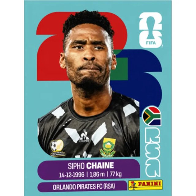 Panini Fifa World Cup 2026 South Africa Sipho Chaine Rsa 03 Sipho Chaine Rsa 03