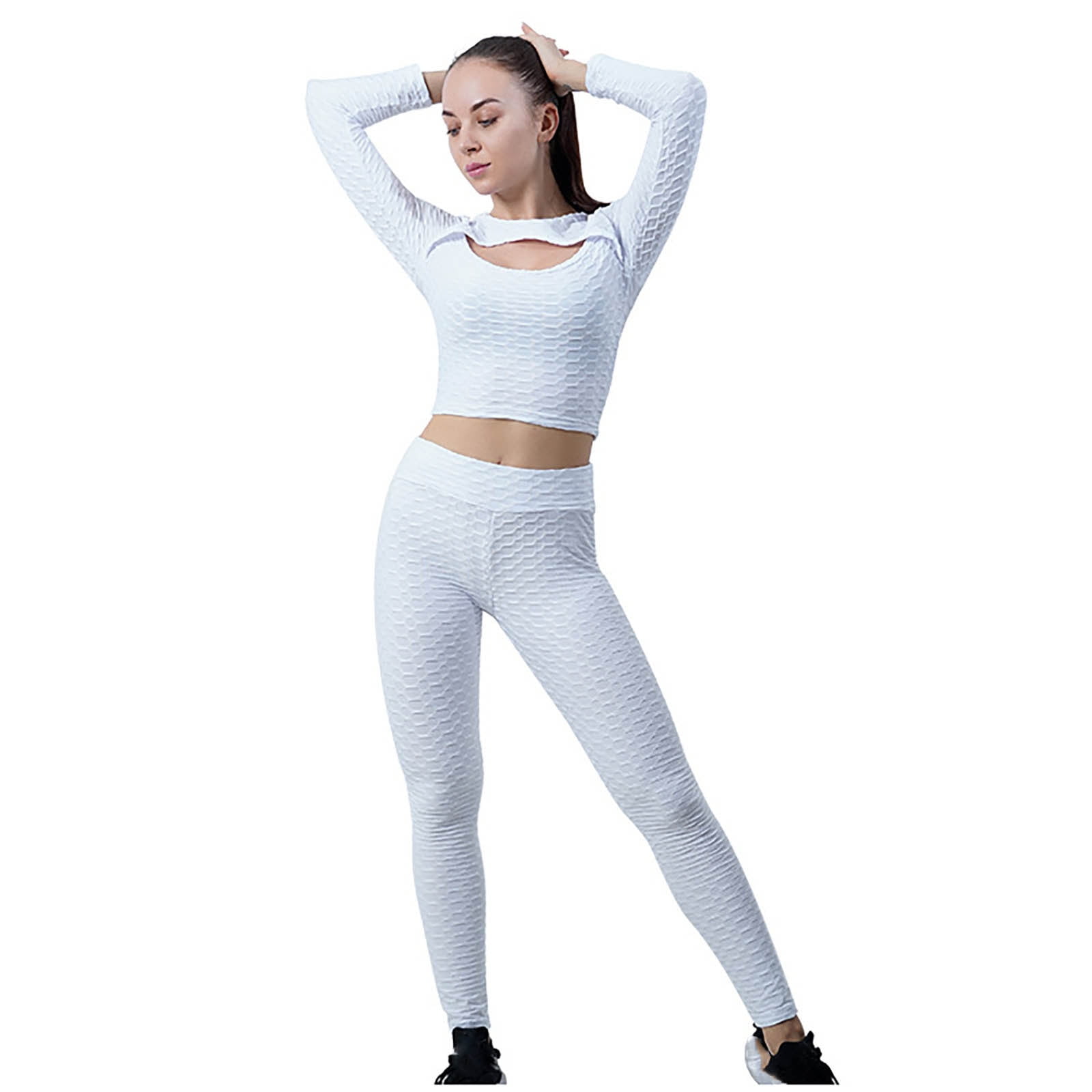 Sheer White Yoga Pants