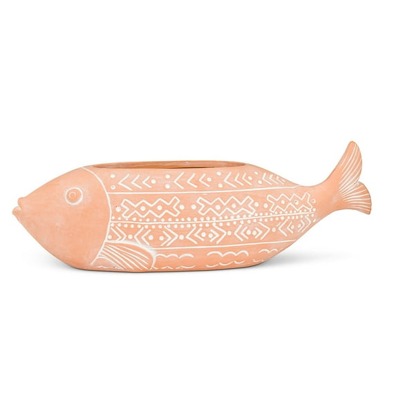 Large Slim Fish Planter