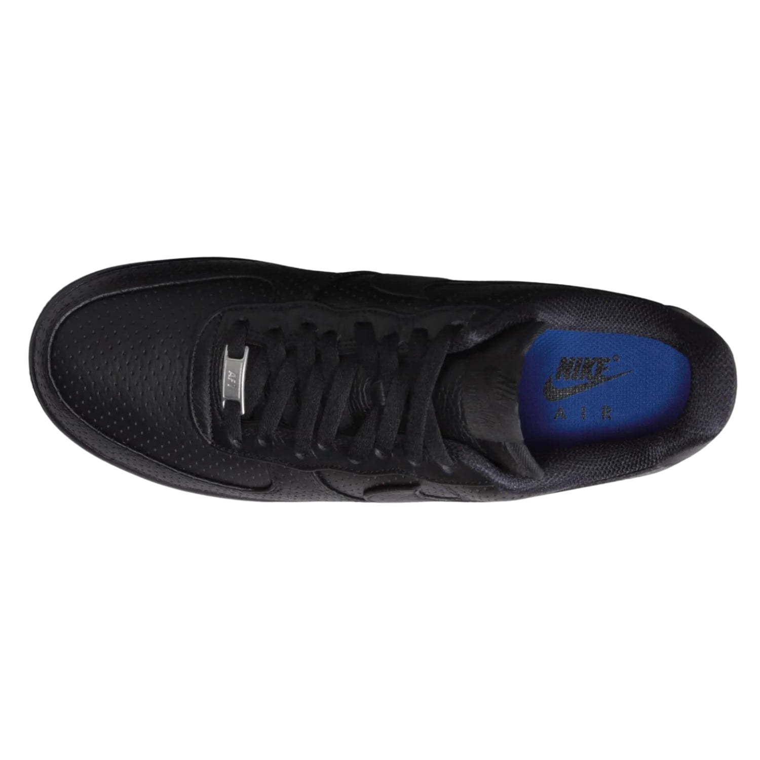 Men's Nike Air Force 1 SP Black/Black-Game Royal (HF8189 001) - 12
