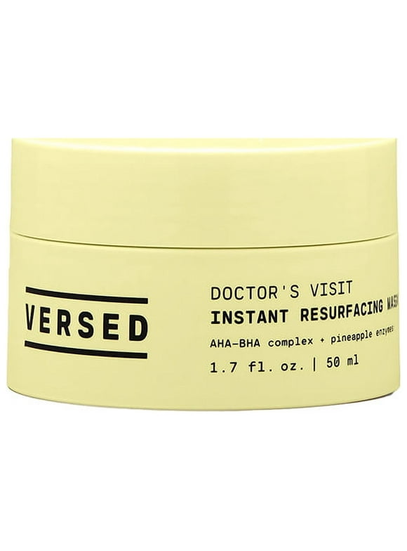 Versed Doctors Visit Instant Resurfacing Mask, Brightening and Texture-Refining, 1.7 fl oz