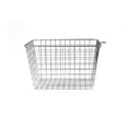thumbnail image 6 of Spectrum Diversified Steel Wire Storage Basket Organizer for Closets, Pantry, Kitchen, Garage, Bathroom and More, Small, Chrome, 6 of 8