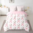 thumbnail image 2 of Feelyou Baseball Lover Twin Bedding Sets 7-Piece, Cartoon Bowknot Bedding Comforter Set, 2 of 8