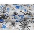 thumbnail image 5 of oneOone Velvet Blue Fabric Sea Life Pattern Craft Projects Decor Fabric Printed By The Yard 58 Inch Wide, 5 of 5