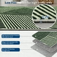 thumbnail image 5 of Garvee 8'x10' Modern Geometric Area Rug Striped Rugs for Living Room, Machine Washable Rugs Soft Non Slip Non Shedding Carpet Indoor Low Pile for Bedroom Dining Room Office, Green, 5 of 8