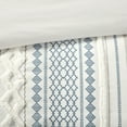 thumbnail image 2 of Noaman Full/Queen Cotton Printed Duvet Cover Set with Chenille, 88" x 92" Duvet & 2 Shams, Multicolor Aztec Geometric Design, OEKO-TEX Certified, Machine Washable, 2 of 20