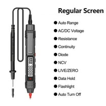 Smart Digital Multimeter 4000 Counts Non Contact High Precision Voltage Detector Pen Auto Range Capacitance OHm NCV Tester