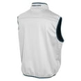 thumbnail image 3 of Men's Franchise Club White Penn State Nittany Lions Softshell Full-Zip Vest, 3 of 3