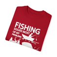 thumbnail image 3 of Cool Fishing And Hunting Outdoors Activity Unisex Garment-Dyed T-shirt, 3 of 4