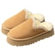 thumbnail image 1 of Zapatillas Calientes Zapatillas de felpa de invierno, zapatillas interiores peludas, suministros térmicos suaves y acogedores para el hogar, 1 of 6