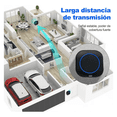 thumbnail image 3 of Timbre Inalámbrico Impermeable Con Luz Led 1 Transmisor Lab.G, egro, 3 of 5