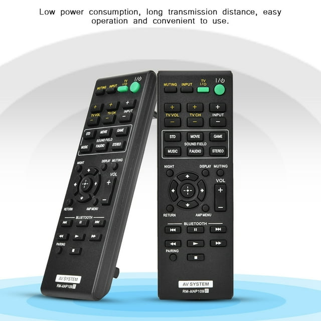 Fugacal Télécommande Système AV pour RM-ANP109 pour HT-CT260, Contrôle pour TV, Contrôle Intelligent