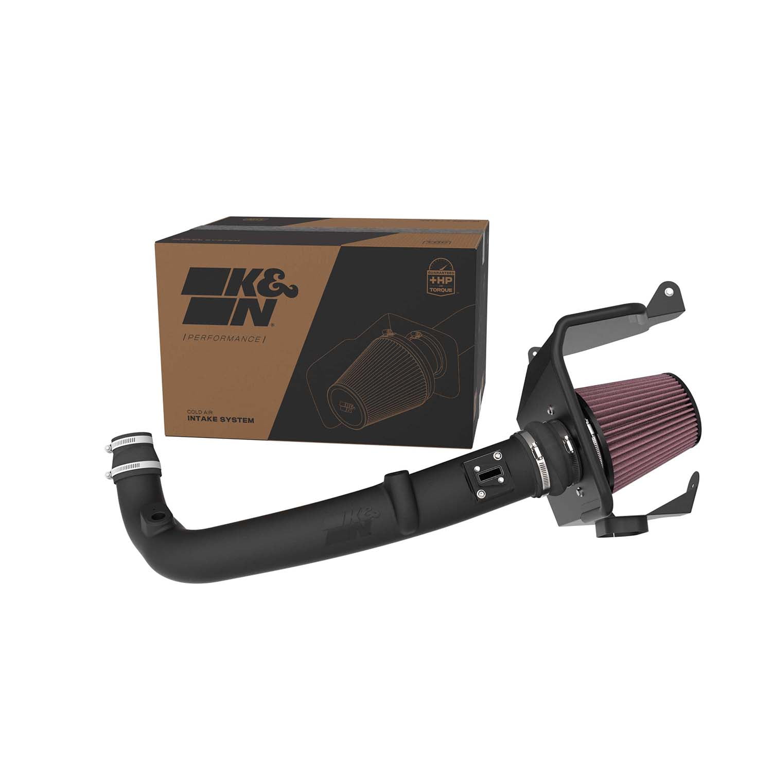 K&N Performance Cold Air Intake System: Easy Installation, Engineered to Maximize Airflow, Boost Horsepower & Torque, 63-3122