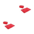 thumbnail image 4 of Justharion Sitting Mat Foldable Camping Picnic Barbecue Seat Garden Cushion Chair Ground Compact Outside Seating Pad Accessory Red 2Set, 4 of 6