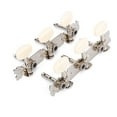 thumbnail image 1 of MYG 6Pcs Acoustic/Folk Guitar Tuning Pegs Tuners Machine Heads Chrome Part 3R+3L, 1 of 5