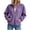 Purple, variant on Womens Zip Up Hoodies 2026 Oversized Sweatshirt | Spring Fall Jacket with Pockets, College Teen Preppy Casual Track Outfits, Cozy Fleece Winter Clothes