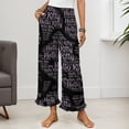 thumbnail image 2 of Hello Kitty Women Pajama Pants Comfy Pj Bottoms Soft Printed Lounge Pant with Pockets, 2 of 7