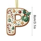 thumbnail image 2 of Lekihaqq Christmas Tree Decorations 26 Letters Acrylic Pendant Hanging Ornaments DIY Crafts for Home Holiday Xmas Decor, 2 of 5