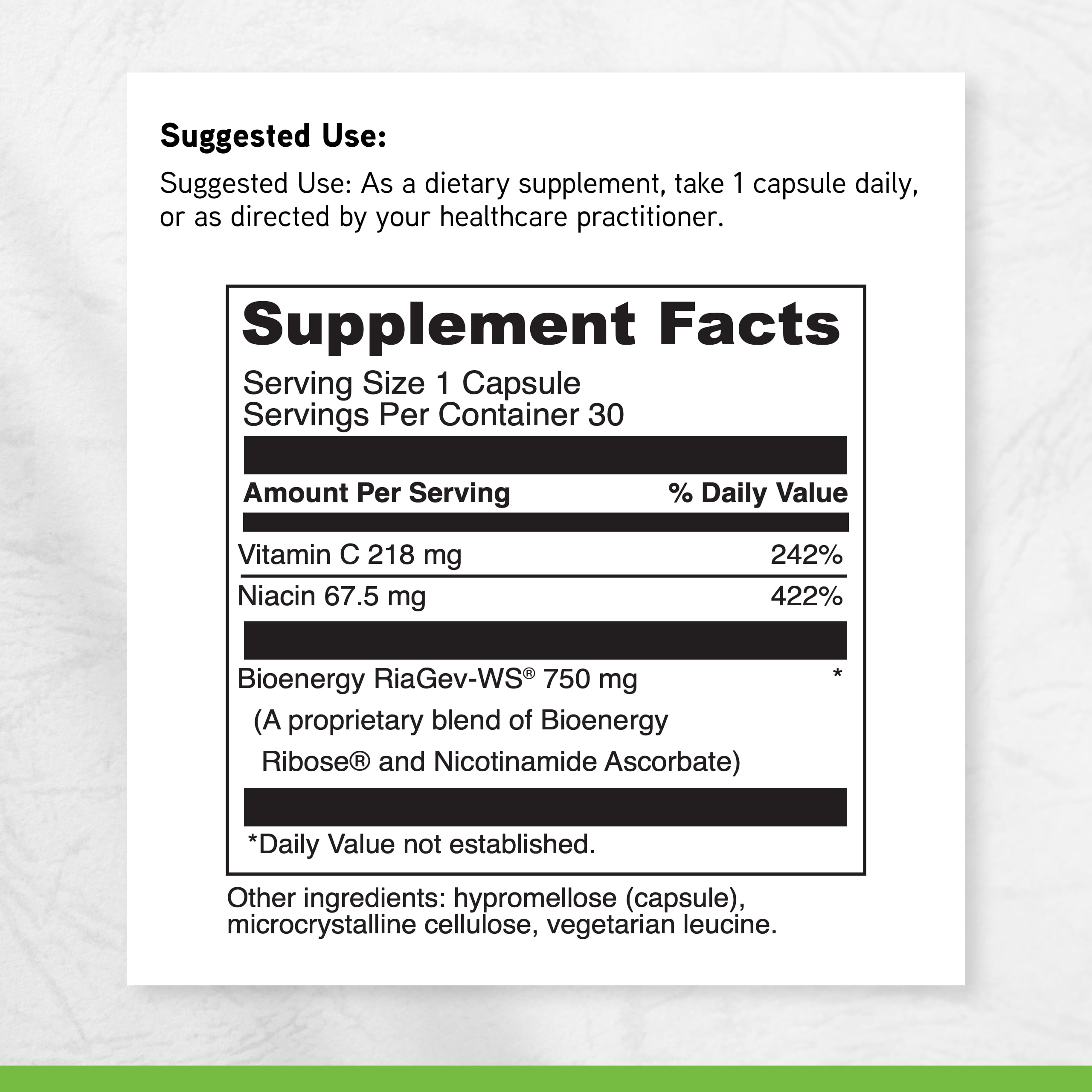 DaVinci Labs - NAD+ Activate - 30 Capsules